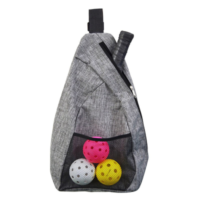 Single Shoulder Bag Pickleball Racket Paddle Balls Holder Organizer