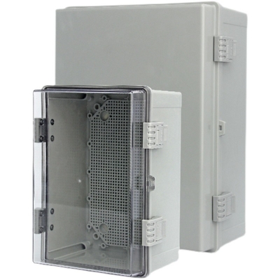 400x300x180mm IP65 Waterproof Electrical Enclosure Outdoor Plastic Wall Junction Box Case