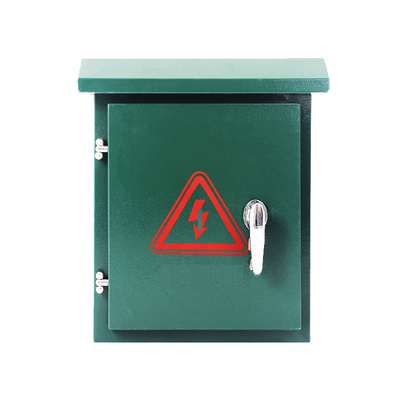 Stainless Steel Electrical Enclosure Cctv Power Supply Distribution Box Green Coating