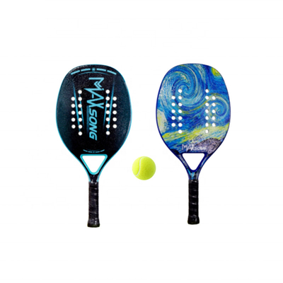 Carbon Fiber Beach Tennis Racket Personalized Tennis Paddle Racquets Lightweight