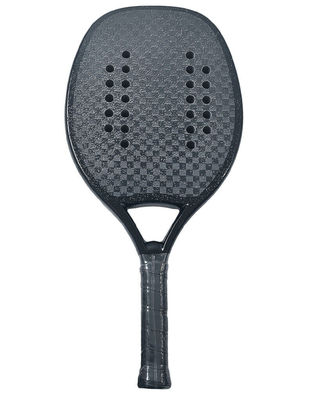 3k 12k 18k Beach Tennis Padel Racket  Carbon Fiber Paddle Racket Soft EVA Face