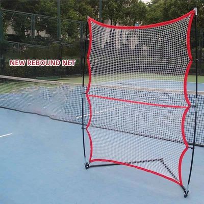 Portable Tennis Training Rebound Net Single Person Practice Device Bounceback Net