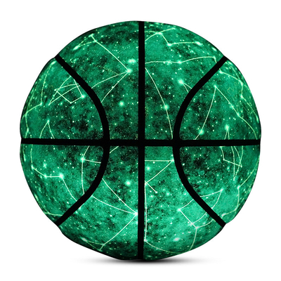 Basketball Official Size 7 Light Up Streetball Fluorescent Bright Basketball Ball for Night Game