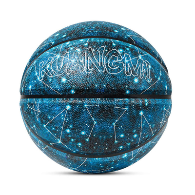 Basketball Official Size 7 Light Up Streetball Fluorescent Bright Basketball Ball for Night Game