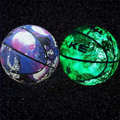 Basketball Regular Size 7 Reflective Glowing Holographic Luminous Basket Bals