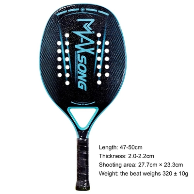 Carbon Fiber Beach Tennis Racket Personalized Tennis Paddle Racquets Lightweight
