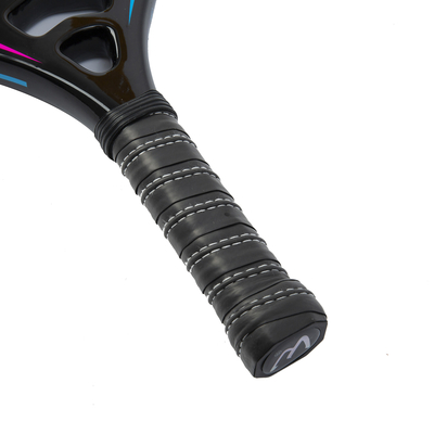 3K Carbon Fiber Beach Tennis Racket Rough Surface Soft Interlayer Racquet with Protective Bag
