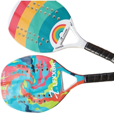 Carbon Beach Racket Padel EVA Face Raqueta Elastic Material With Bag