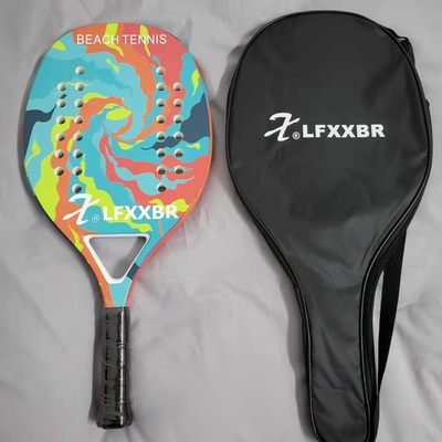 Carbon Beach Racket Padel EVA Face Raqueta Elastic Material With Bag