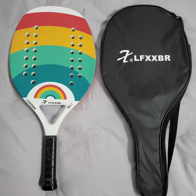 Carbon Beach Racket Padel EVA Face Raqueta Elastic Material With Bag