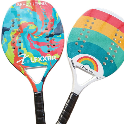 Carbon Beach Racket Padel EVA Face Raqueta Elastic Material With Bag