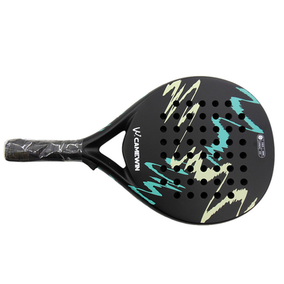 Full Carbon Beach Tennis Racket Soft EVA Face Raqueta With Bag Unisex Equipment Padel Racket