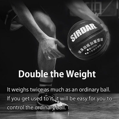 Basketball Standard Size 7 Heavy Weight Balls Improve Strength Dribble Basketball Trainer