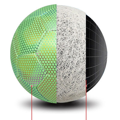 Luminous Soccer Ball Size 5 Night Glowing Soccer Game Footballs Glow In The Dark