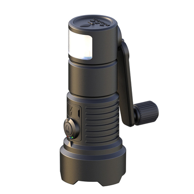 Hand Crank Generator Emergency Flashlight Mobile Phone Charger Outdoor Camping Hiking Survival LED Torch