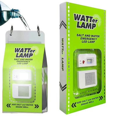 Camping Fishing Lighting Long lasting Salt Water Lamp for Outdoor Emergent Lighting No Batteries Needed