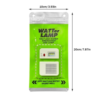 Camping Fishing Lighting Long lasting Salt Water Lamp for Outdoor Emergent Lighting No Batteries Needed