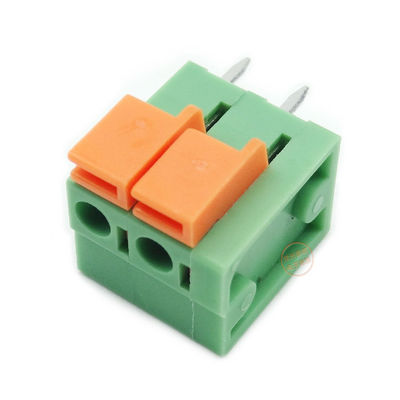 5.08mm Pitch PCB Connector Spring Crimping Terminal Block Vertical Wiring Entry