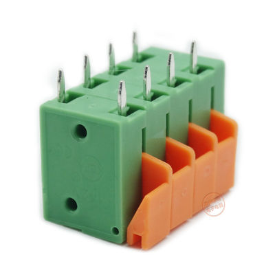 5.08mm Pitch PCB Connector Spring Crimping Terminal Block Vertical Wiring Entry