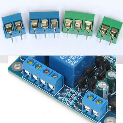 5.08mm Pitch PCB Mounted Screw Crimping Type Terminal Blocks 2P 3P Jointable