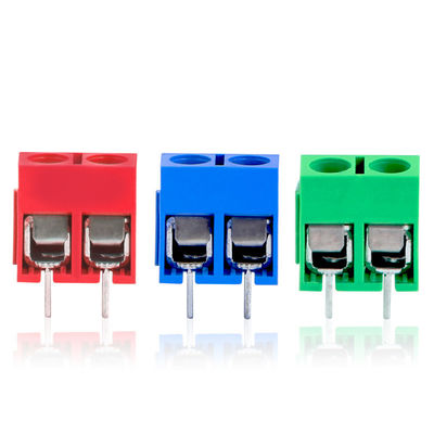 5.08mm Pitch PCB Mounted Screw Crimping Type Terminal Blocks 2P 3P Jointable