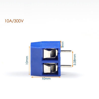 5.08mm Pitch PCB Mounted Screw Crimping Type Terminal Blocks 2P 3P Jointable