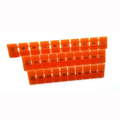 ZB6 UK2.5B UK5N Din Rail Terminal Blocks Maker Strips with Number Printed