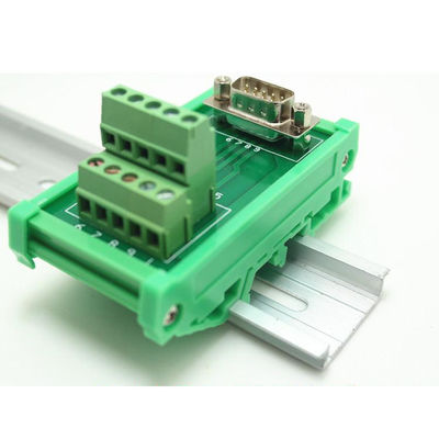 Single End D Sub 9 Pin DB9 Male Female Connectors Terminal Blocks Breakout Board