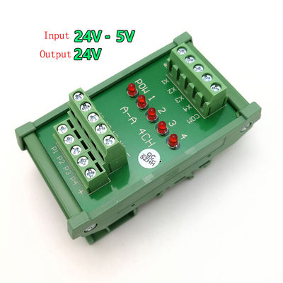 Logic Level Polarity Interchange Converter of PLC NPN and PNP Sqare Wave Signal 4 Ways