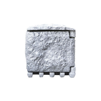 Outdoor Garden Electrical Power Outlet Socket Box Resin Enclosure Waterproof Stone-looking