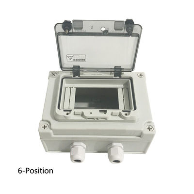 Wall Electric Plastic Enclosure Switch Circuit breaker Box Waterproof Outdoor 2 3 4 5 6 8 10 12 16 18 Way
