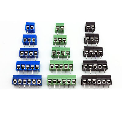 5.08mm Pitch PCB Mounted Screw Crimping Type Terminal Blocks 2P 3P Jointable