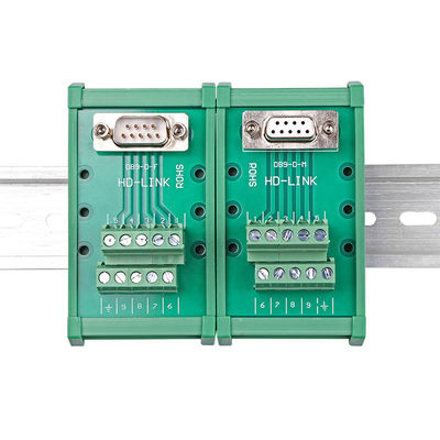 Single End D Sub 9 Pin DB9 Male Female Connectors Terminal Blocks Breakout Board