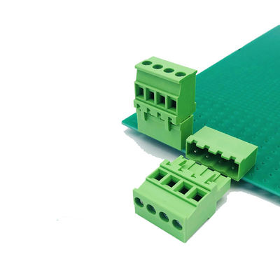 5.08mm Pitch PCB Screw Terminal Blocks Plug Straight Pin Header Horizontal Wiring Entry