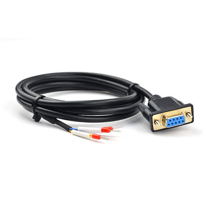 DB9 Female Connector RS232 Serial RXD TXD GND Port to 3-pin Terminals Exapansion Cable