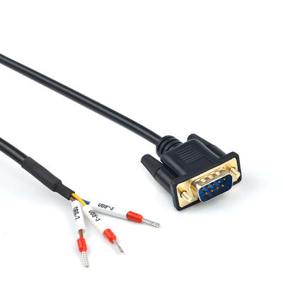 DB9 Female Connector RS232 Serial RXD TXD GND Port to 3-pin Terminals Exapansion Cable