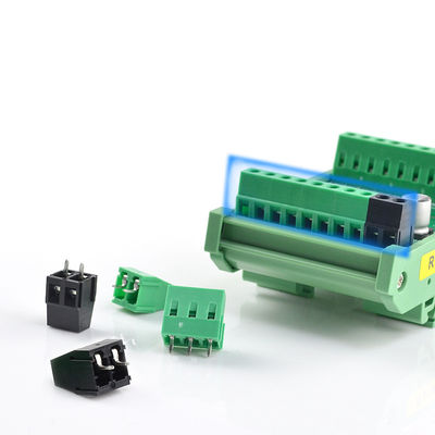 5.08mm Pitch PCB Mounted Connectors Screw Terminal Blocks 2P 3P Jointed