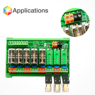 5.08mm Pitch PCB Mounted Connectors Screw Terminal Blocks 2P 3P Jointed