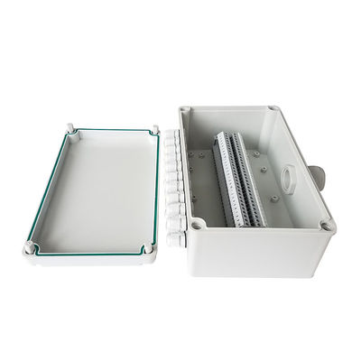Electrical Enclosure Project Case Junction Box 250*150*200mm UK2.5B Terminal Blocks Kit 1 in 20 out