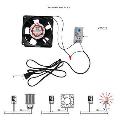KTO 011 / KTS 011 Room Thermostat Mechanical Temperature Switch Adjustable Controller