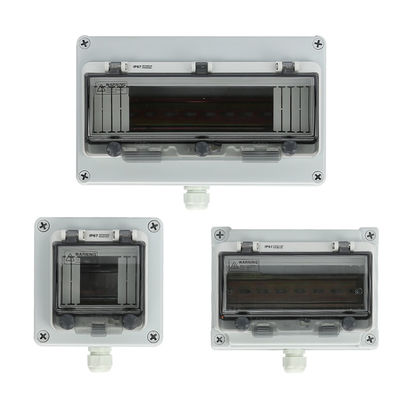 Wall Mounted Electric Enclosure Plastic Switch Circuitbreaker Box IP67 Waterproof Outdoor 6 8 Way
