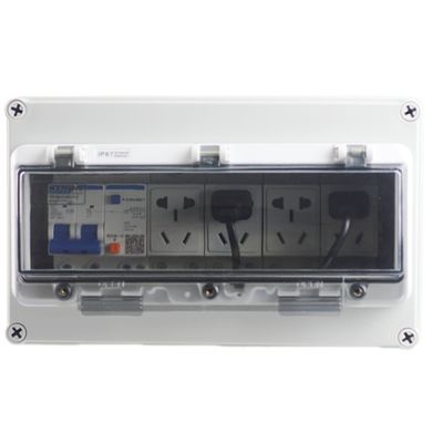 Wall Mounted Electric Enclosure Plastic Switch Circuitbreaker Box IP67 Waterproof Outdoor 6 8 Way