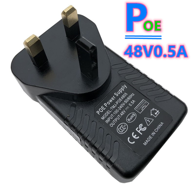 Wall Mounted Poe Power Adapter Wifi Adapter Desktop Power Supply AU EU UK US Plug 12V - 48V